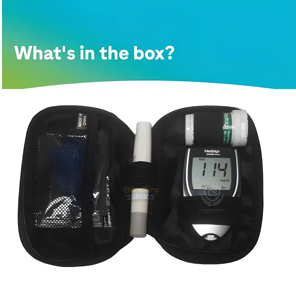 Medisign MM800 Auto Blood Glucose Monitoring System kit