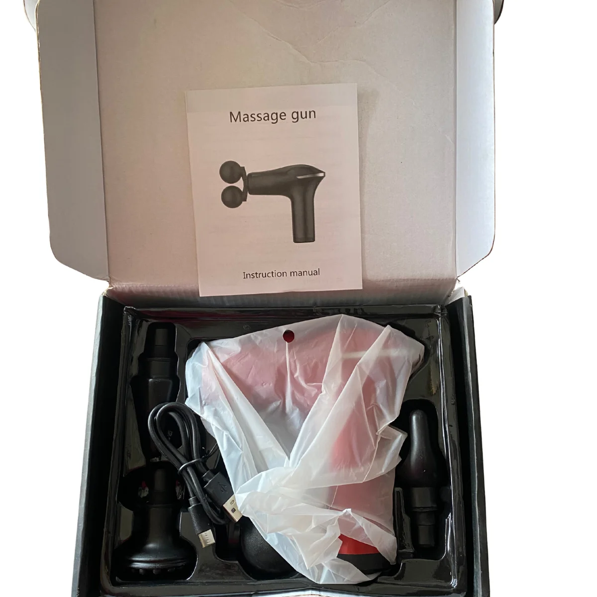 Dual Head Fascial Massage Gun BLD-329 - Image 3