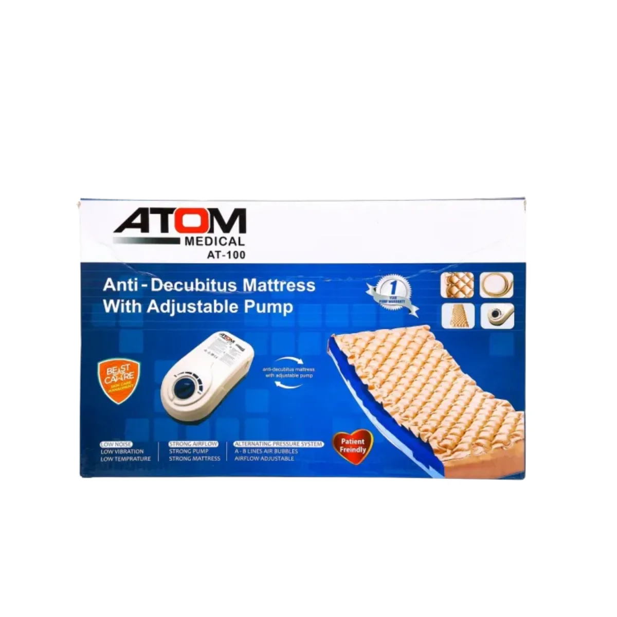 Atom Air Mattress with Pump Atom (Anti-Bedsore) - Image 3