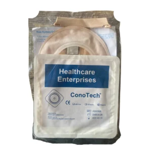 ConoTech Colostomy Bag, Ring & Clip Set (Sizes 45, 57, 70mm)