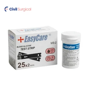 EasyCare Glucose Test Strips (50 Pack)