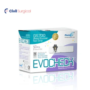 Evo Check GS700 Test Strips 50 Pack (2x25 Vials)