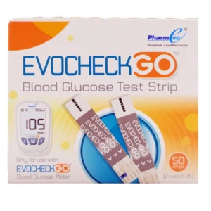 Evo Check Go Test Strips 50 Pack (2x25 Vials)