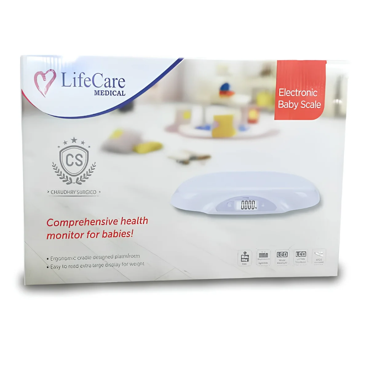 LifeCare LC-1211 Baby Infant Digital Weight Scale